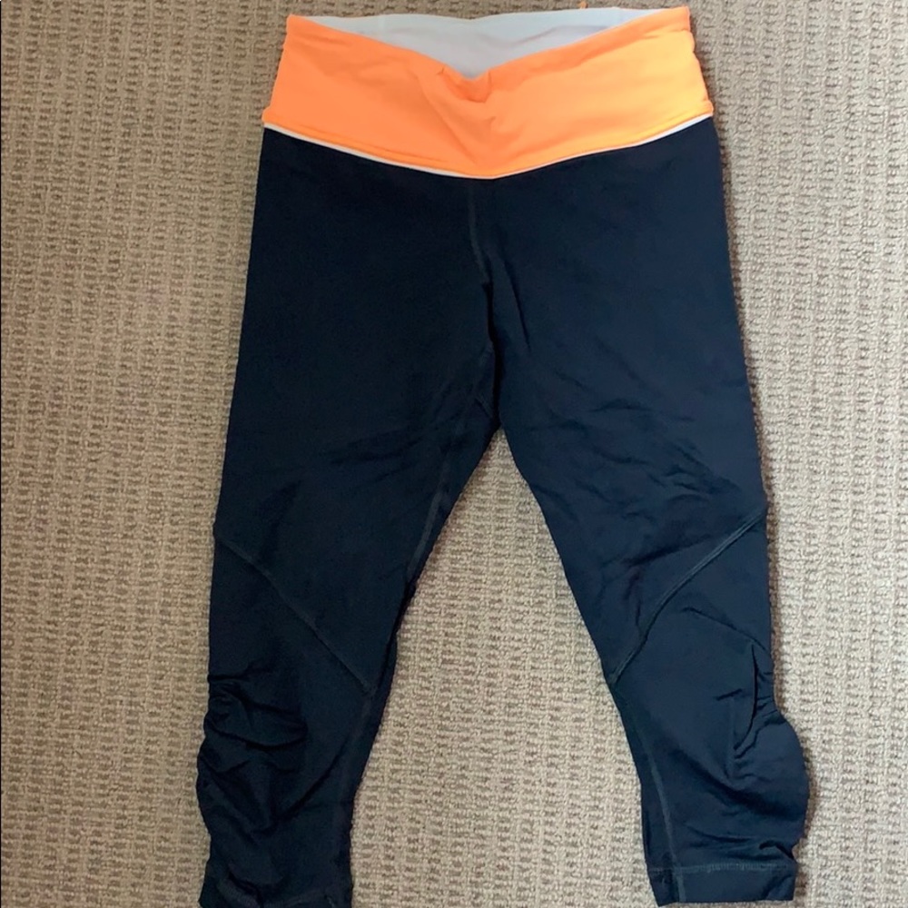 Closet overflowing with Lululemon